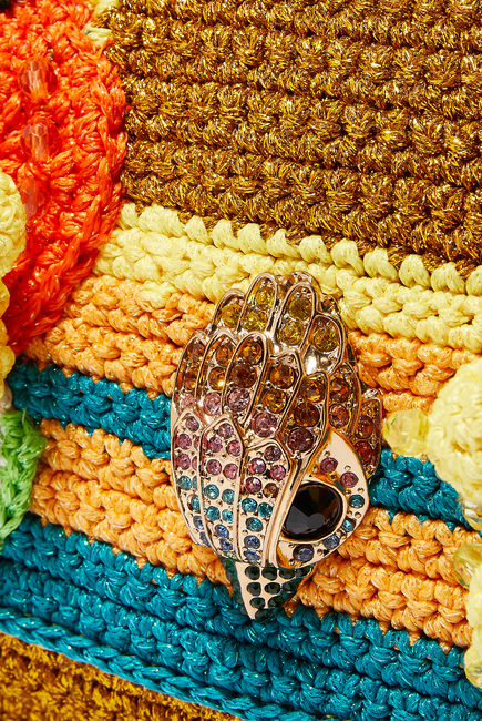 Crochet Kensington Crossbody Bag